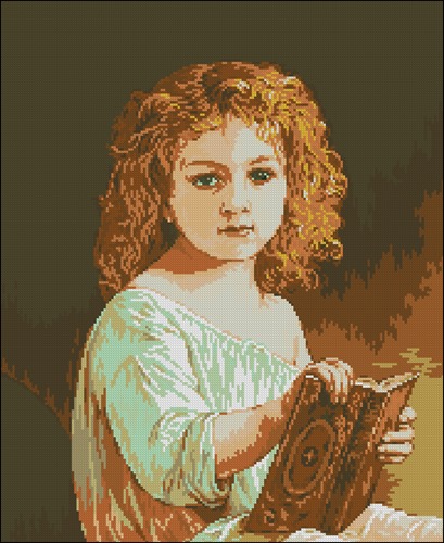 Девочка с книгой