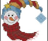 Holiday Treats Snowman Moon
