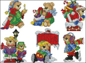 Christmas bears