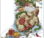 Santa Journey Stocking
