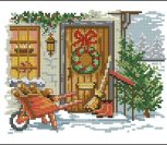 Рождественская дверь