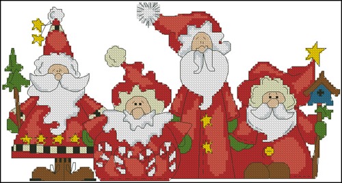 Four Santa