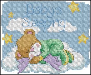Baby 'Toons - Baby's Sleeping Sign