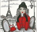 Девушка в Париже