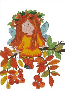 Autumn fairy