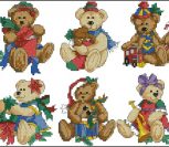 Teddy Treasure ornaments