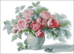 Этюд с чайными розами