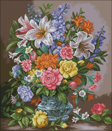 Букет ароматных цветов