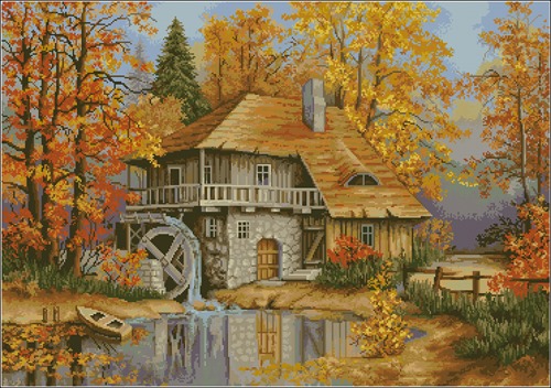Fall Watermill