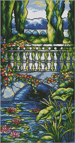 Stained Glass Landscape