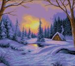 Сказочный зимний пейзаж