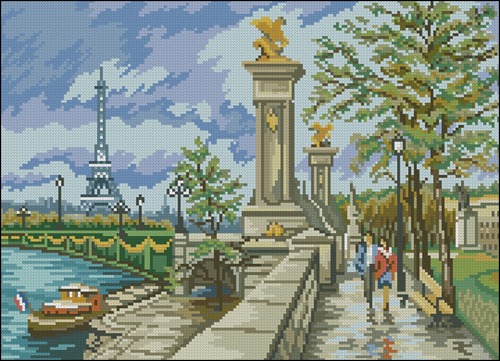 Париж. Мост Александра 3-го