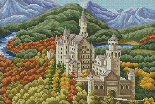 Замок в горах (Ц-224)