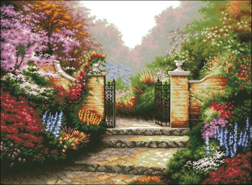 Glamorous garden