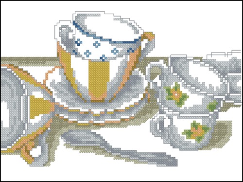 Предпросмотр схемы вышивки «Кофейная тема» (№623643)