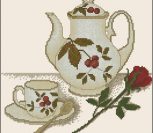 A Spot of Tea - Raspberry Teapot