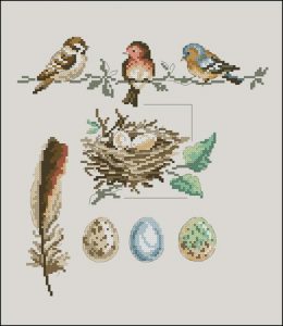Миниатюры с птичками