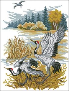 The cranes