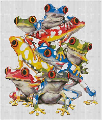 Colorfull Frogs