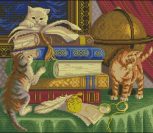 Котята с книгами