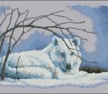 Wolf in Snow