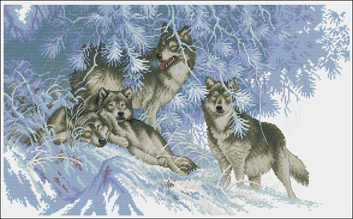 Wintertime Wolves