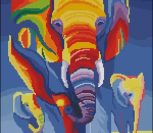 Coloured elephants