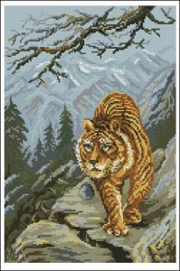 Тигр в горах