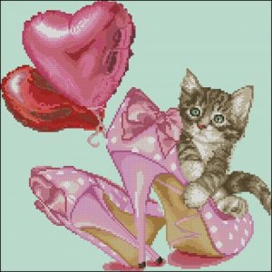 Valentine's kitten
