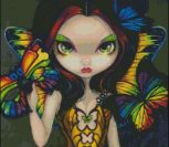 Fairy With a Butterfly Mask