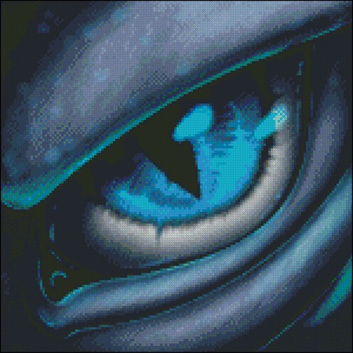 Глаз дракона (синий)