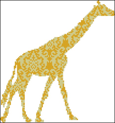 Золотистый жираф