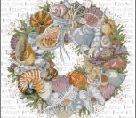 Seashell Wreath / Pillow